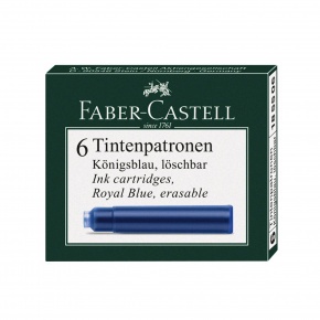 Faber-Castell Tintapatron standard 6db-os kék