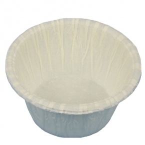 Papstar 20db Muffin sütőforma (5 cm x 2,5 cm) fehér
