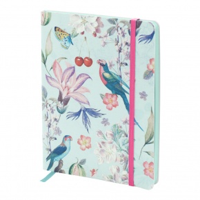 Rössler notesz (20x15 cm, 256 old, von. kötött, gumis) trópusi, Costa Rica (6)