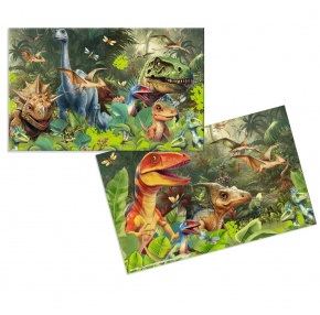 Herma asztali könyöklő, kétoldalas, 55x35 cm, Dino World /3