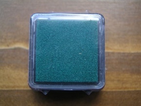 Heyda tintapárna 3x3 cm, sötétzöld