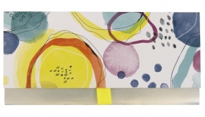 Artebene ajándékutalvány tartó (23x11 cm) Create the future, színes mintás 2021