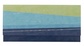 Artebene ajándékutalvány tartó (23x11 cm) kék, zöld 2022