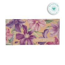 Artebene ajándékutalvány tartó (23x11 cm) rózsaszín-lila virágos (3)