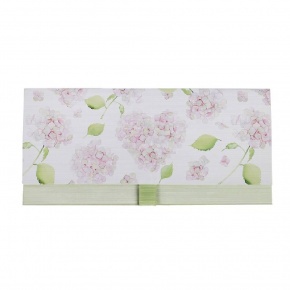 Artebene ajándékutalvány tartó (23x11 cm) pasztell virág levelekkel (6)