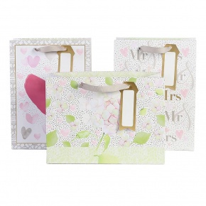 Artebene ajándéktasak (30x22x11 cm, fekvő) pasztell hortenziás (6)