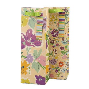 Artebene italtasak (12x35x8 cm) kraft, nagy virágmintás (206780) (6)