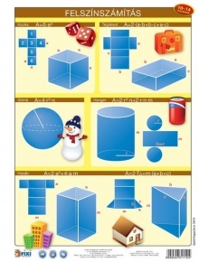 Fixi tanulói munkalap A4 Felszínszámítás munkaoldallal ált. isk.