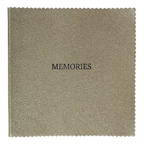 Artebene vendégkönyv (24x24 cm, 72lap), óarany, vegán bőr (6)