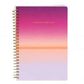 Artebene notesz A5, 72 lap, spirálos, pontozott, pink - rózsaszín (6)