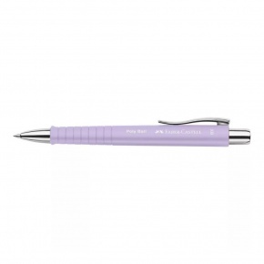 Faber-Castell Golyóstoll POLY BALL, pasztell lila, XB