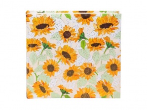 GOLDBUCH Beragasztós fotóalbum 60/25x25 fehér oldal, Sunflower, white