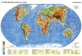 Fixi tanulói munkalap A4 Föld domborzat/Föld politikai