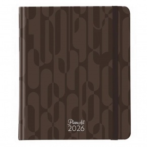 Lizzy Planall heti tervező, New Classic 2026 BROWN