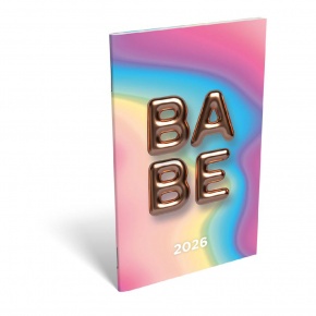 Lizzy A6 tűzött zsebnaptár 2026 BABE