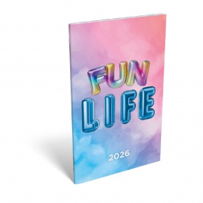 Lizzy A6 tűzött zsebnaptár 2026 FLOW