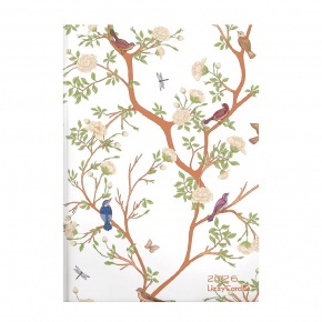 Lizzy napi tervező, B6 design, 2026, BIRDS TREE