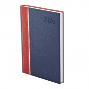 TopTimer Határidőnapló 2026, G011 B5 (Heti beoszt.) BORDÓ-FEHÉR-KÉK