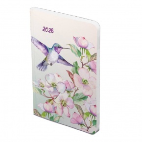 TopTimer Határidőnapló 2026, F012 B6 FLEXI (Heti beoszt.) KOLIBRI