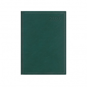 TopTimer Határidőnapló 2026, T022 B6 (Napi beoszt.) ZÖLD