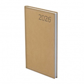 TopTimer Zsebnaptár 2026, T035 (Heti beoszt.) BÉZS