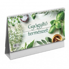 TopTimer T058 Álló asztali naptár 2026, GYÓGYÍTÓ TERMÉSZET