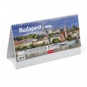 TopTimer T066 Álló asztali naptár 2026, BUDAPEST