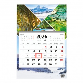 TopTimer T081 Speditőrnaptár 2026, 1 tömb, ÉVSZAKOK