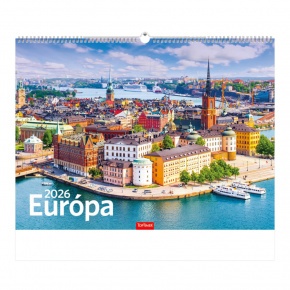 TopTimer Falinaptár 2026, T093 EURÓPA