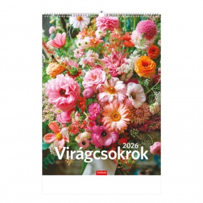 TopTimer Falinaptár 2026, T093 VIRÁGCSOKROK