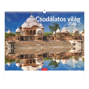 TopTimer Falinaptár 2026, T093 CSODÁLATOS VILÁG