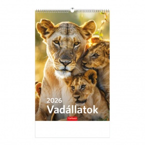 TopTimer Falinaptár 2026, T094 VADÁLLATOK