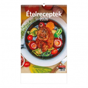 TopTimer Falinaptár 2026, T094 ÉTELRECEPTEK