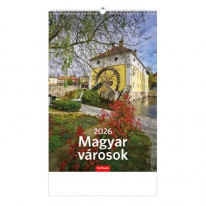 TopTimer Falinaptár 2026, T094 MAGYAR VÁROSOK
