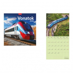 TopTimer Falinaptár 2026, T098 VONATOK