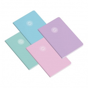 AMBAR Füzet A4, 48 lapos vonalas PP Moonflower Campus Pastel
