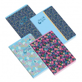 AMBAR Füzet A4, 48 lapos vonalas, PP Just for Girls