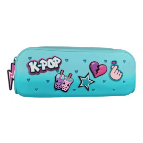 CoolPack Tolltartó szilikon 3D kitűzővel 180x70x55mm K-POP Rainbow