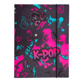 CoolPack Gumismappa A4 K-POP Dark