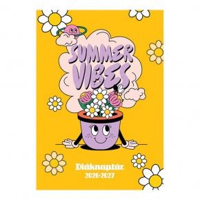 27D100J-00G TopTimer Diáknaptár, B/6 heti, 2026-2027, SUMMER