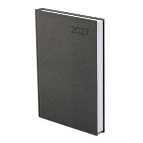 TopTimer Határidőnapló 2027, E021 ECONOMIC A5, 320 oldal, (Napi beoszt.) FEKETE 320 OLDAL