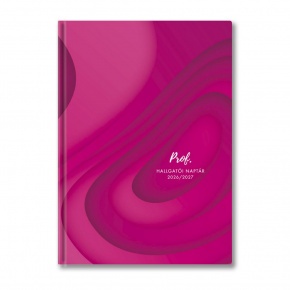 27H016J-00D TopTimer Hallgatói naptár A/5, 2026-2027, PINK