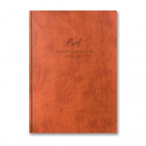 27P100C-101 TopTimer P100 Tanári zsebkönyv, heti beoszt. 2026-2027, BARNA