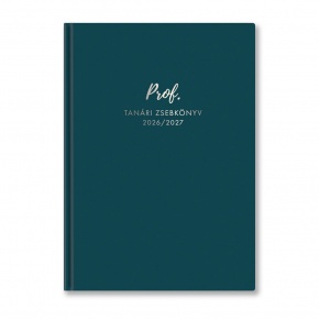 27P100C-401 TopTimer P100 Tanári zsebkönyv, heti beoszt. 2026-2027, KÖZÉPKÉK