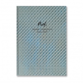 27P100T-412 TopTimer P100 Tanári zsebkönyv, heti beoszt. 2026-2027, KARBON V.KÉK