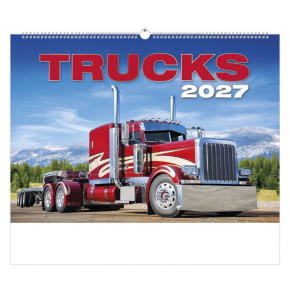 TopTimer Falinaptár 2027, T092, falinaptár TRUCKS