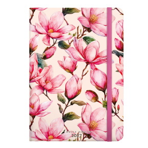 Dolce Blocco határidőnapló,  Secret Calendar B6, heti 2027 Magnolia Dream