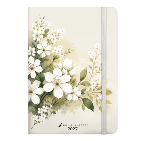 Dolce Blocco határidőnapló,  Secret Planner 13x20cm, heti 2027 Blossom Within
