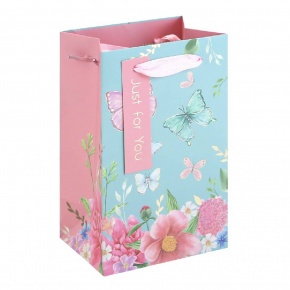 Eurowrap ajándéktasak (12,7x20,3x9 cm) pillangós (6)