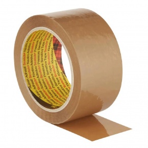 3M Scotch csomagoló ragasztószalag 66m x 5cm, barna